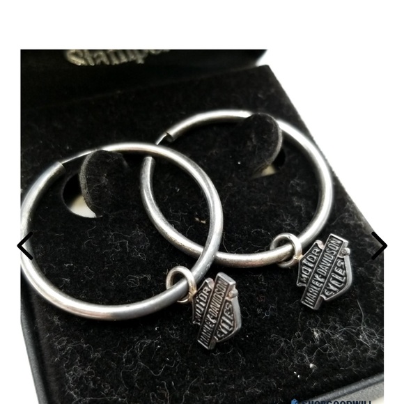 Harley-Davidson Sterling Silver Bracelet and earrings - Picture 3 of 6